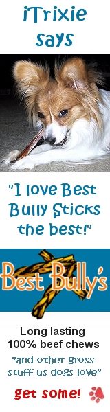 iTrixie loves Best Bully Sticks!